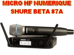 Location micro Shure HF Beta 87A
